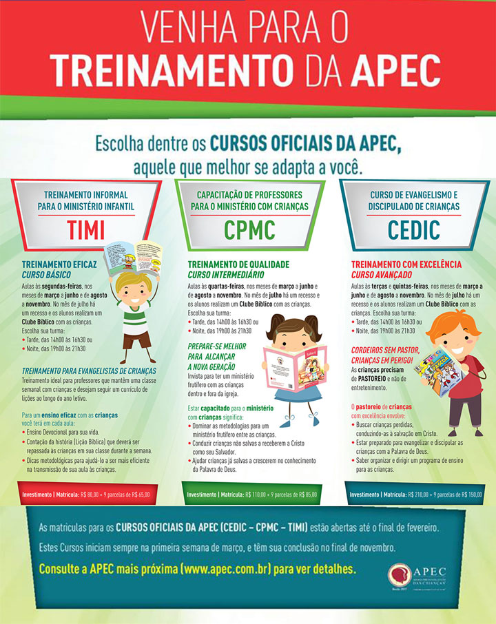 Cursos da APEC