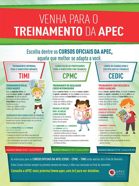 Treinamentos da APEC