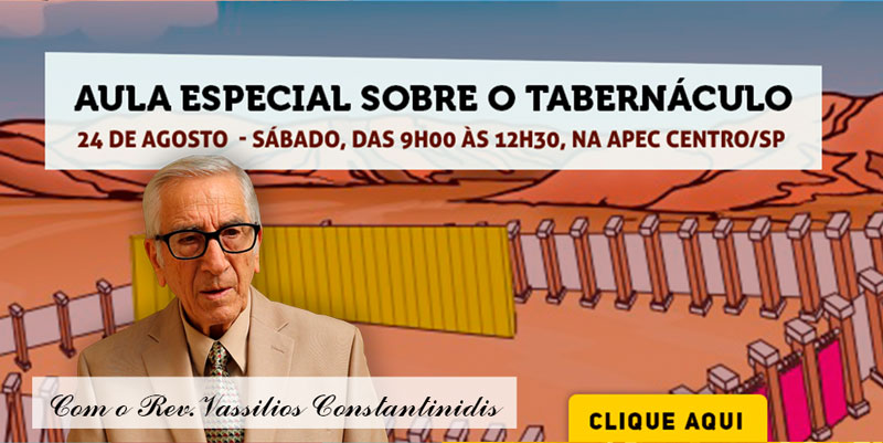 Aula especial tabernaculo