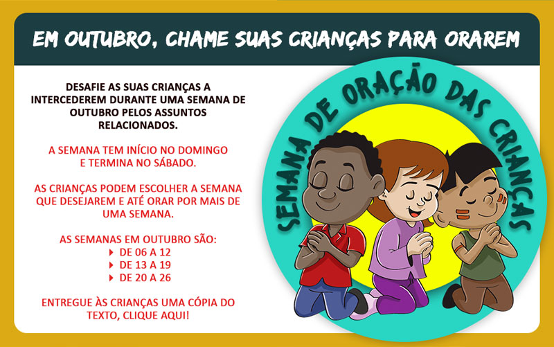 Semana de Oração das Crianças