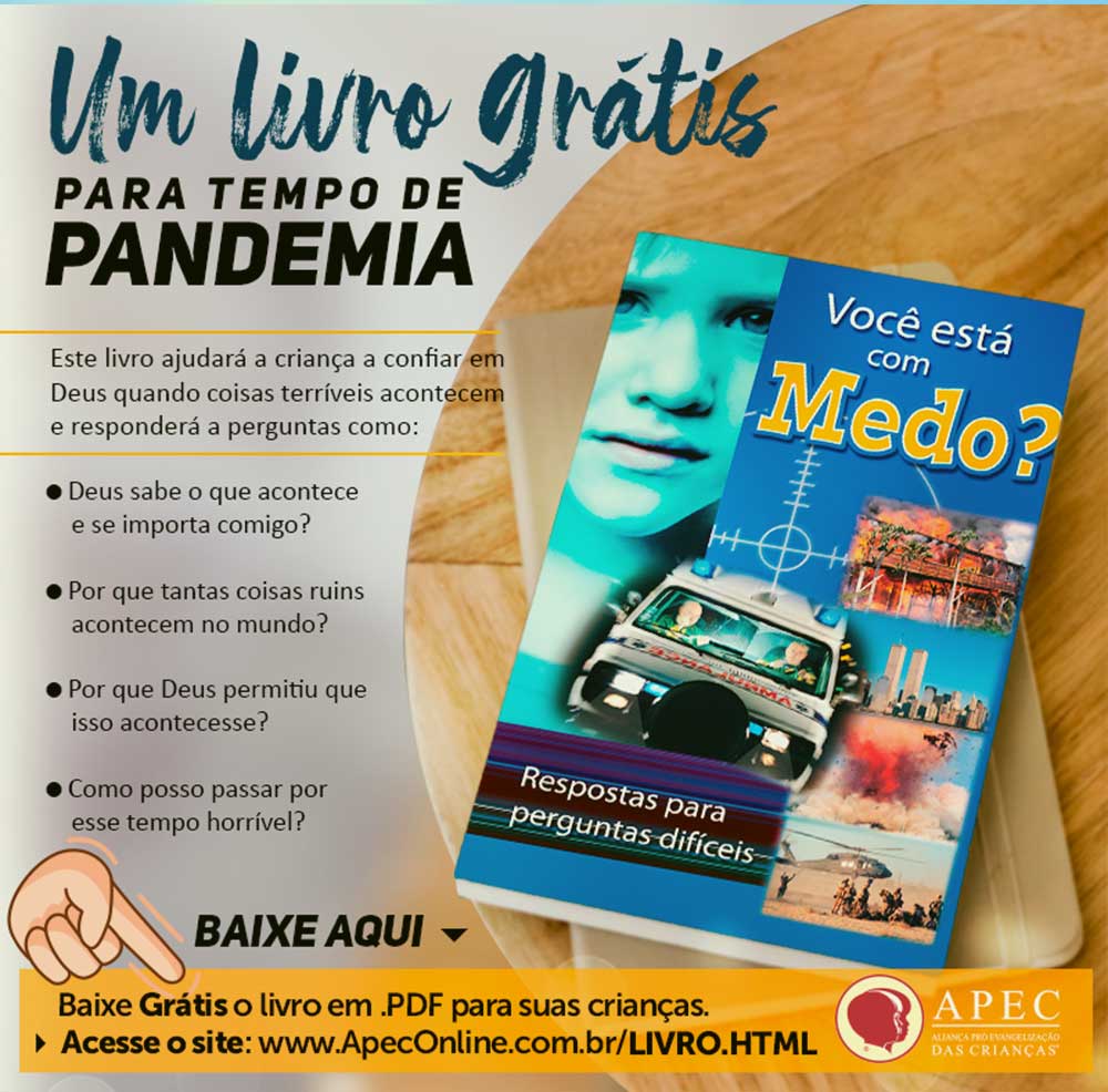 Baixe grátis o Livro Você está com medo?